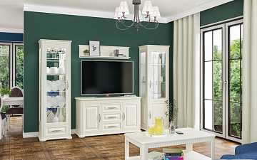 Гарнитур для гостиной Марсель крем