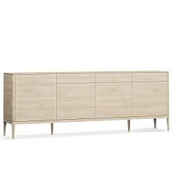 Комод широкий Natura 4 дверцы и 4 ящика