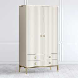 Шкаф двухдверный Primo Luna 4 ящика