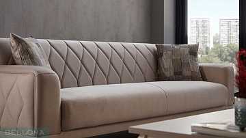 Диван трехместный Palermo cream