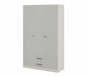 Шкаф для одежды Мальма Жемчуг 3-дверный