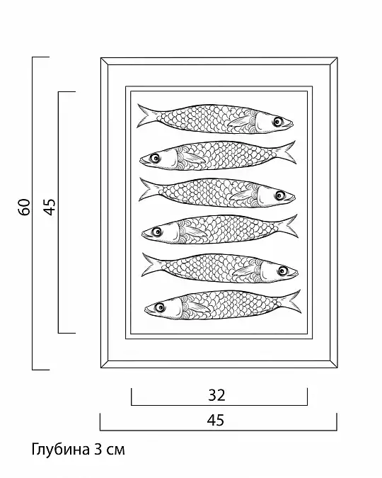 купить постер "sardines"