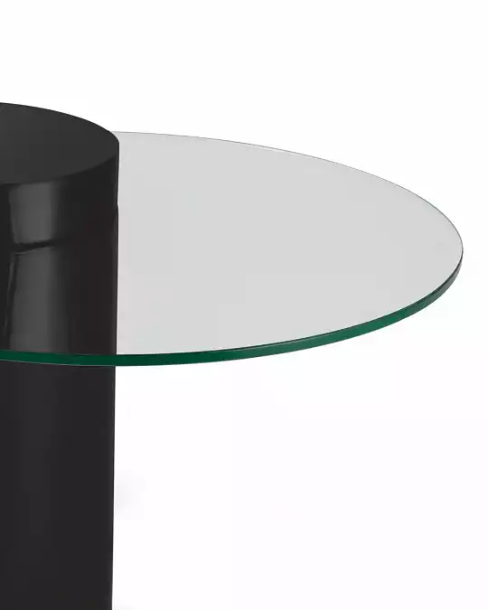 купить черный приставной столик "мартиника"