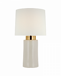 Бежевая настольная лампа "Бьют"