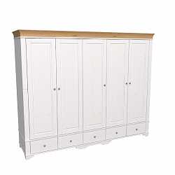 Шкаф 5-дверный Бейли антик 82045