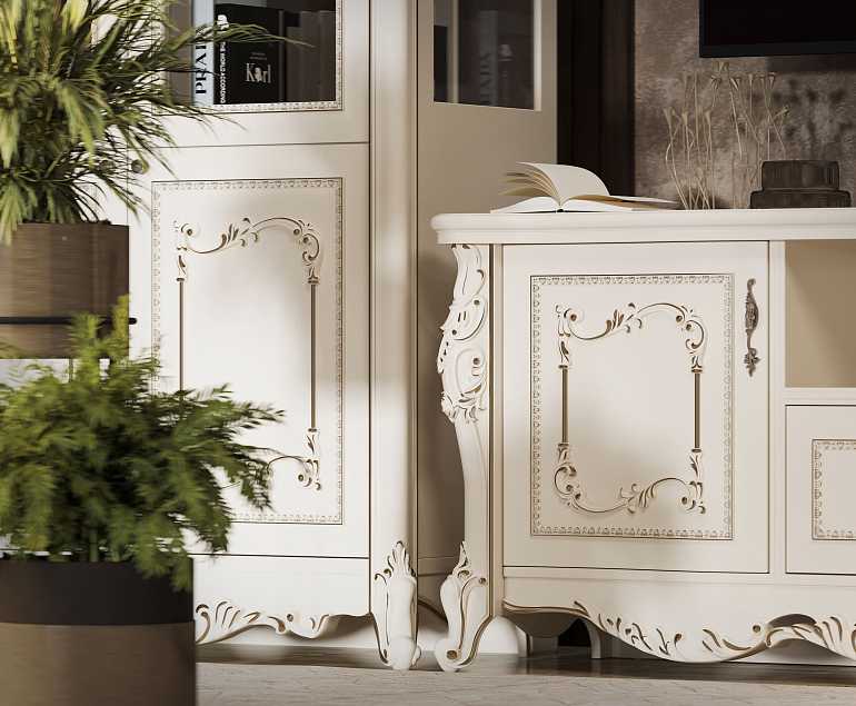 Тумба под ТВ "Джоконда" (крем)