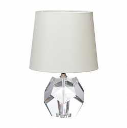 Настольная лампа на хрустальном основании