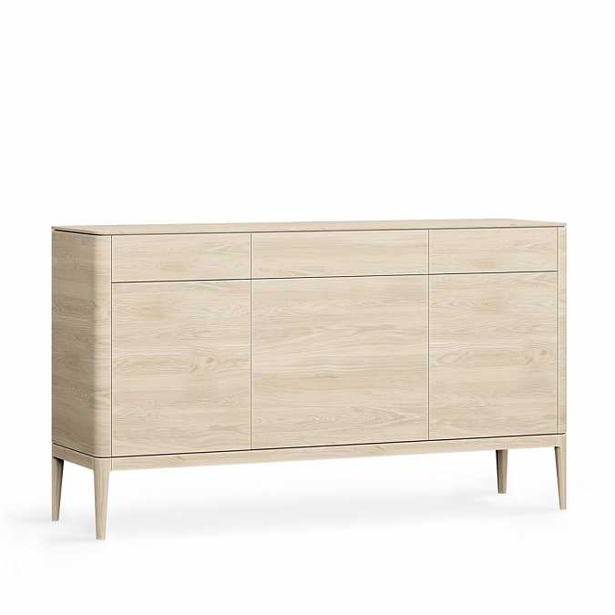 Комод средний Natura 3 дверцы и 3 ящика