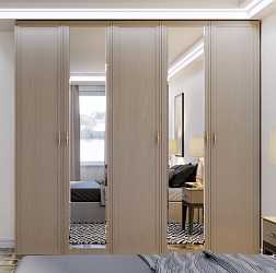 Шкаф 5-дверный Palmari с зеркалом P5570