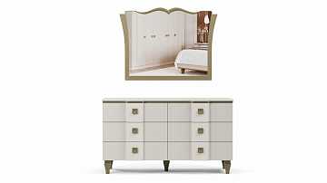 Комод с зеркалом "Каролина"