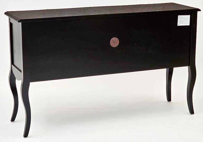 Консоль с ящиками Belveder Black ST9158 FN