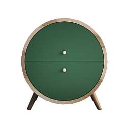 Тумба "Ellipse" круглая с ящиками