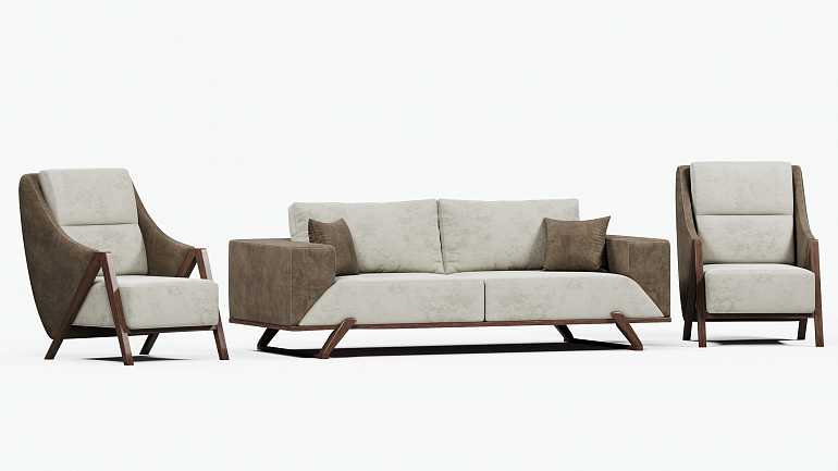 Трехместный диван "Ирис"