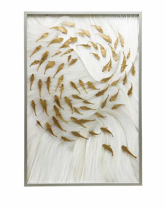 купить интерьерное панно "shoal"