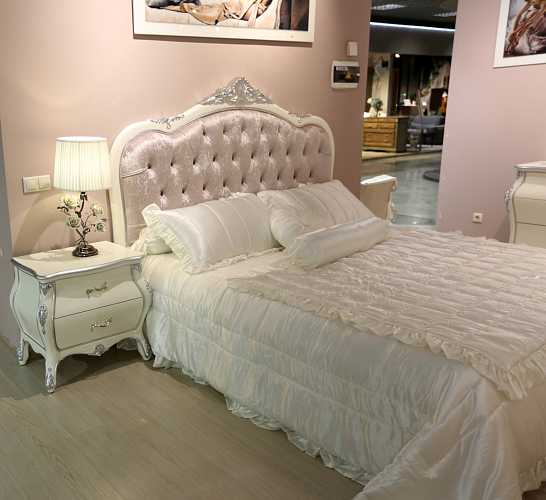 кровать с мягким изголовьем констанция 180*200