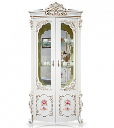 Витрина угловая "Венеция Classic" (крем)