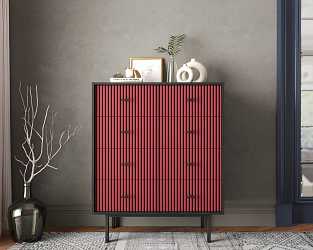 Комод Emerson EM20 red