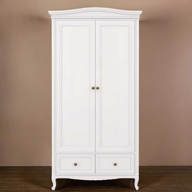 Шкаф 2-дверный Majessa White