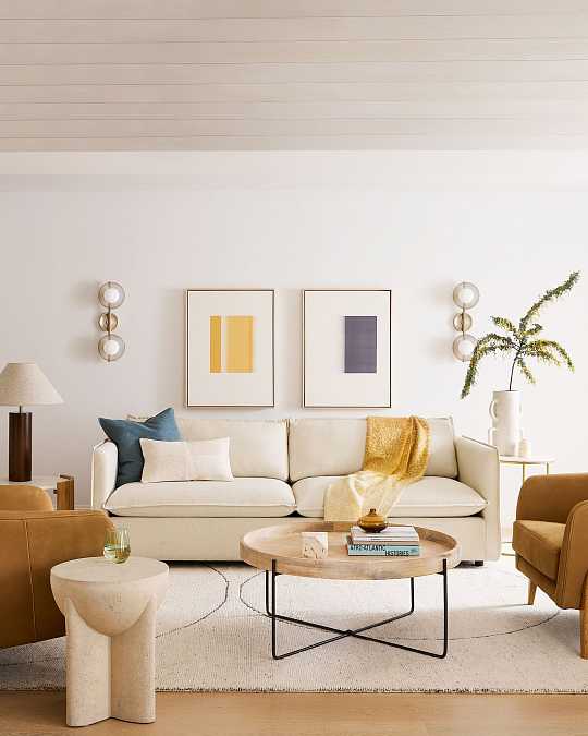 купить круглый журнальный столик "рентон"