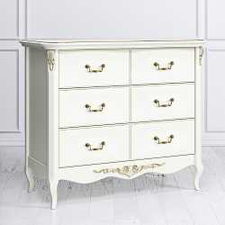 Комод 6 ящиков Romantic Gold