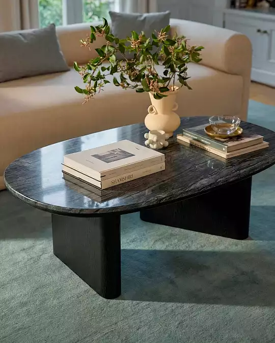 купить чёрный кофейный столик "эктор"