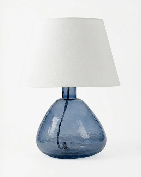 купить синяя настольная лампа "дэми"