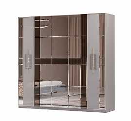 Шкаф пятидверный "Грация" grey