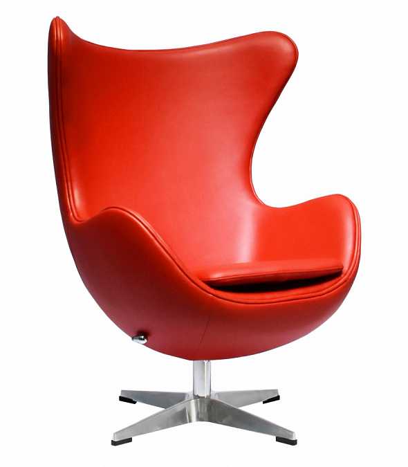Кресло Egg chair красное
