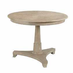 Бежевый обеденный стол из дуба "Парма"