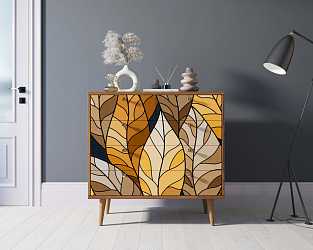 Комод "Berber" с 5 ящиками (08 принт)