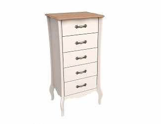 Комод Лебо антик 5 ящиков