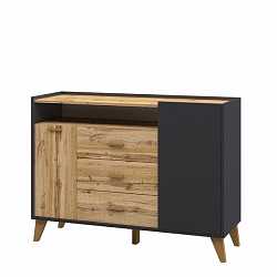 Комод для гостиной Сканди Графит