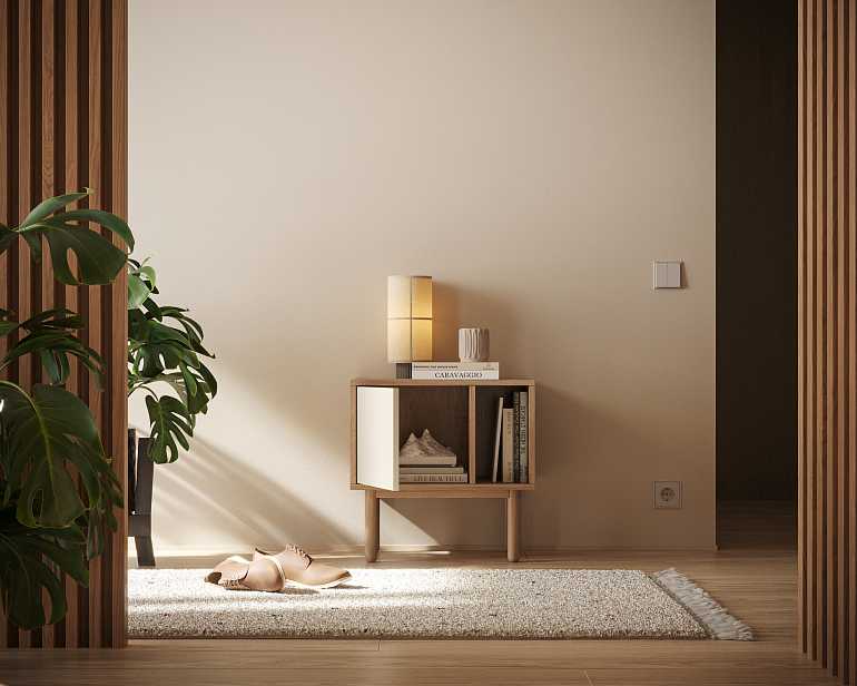 купить тумбочка alice с дверкой