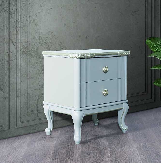 Спальный гарнитур "Мия" платина