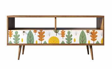 Консоль "Berber" с тремя ящиками (30 принт)