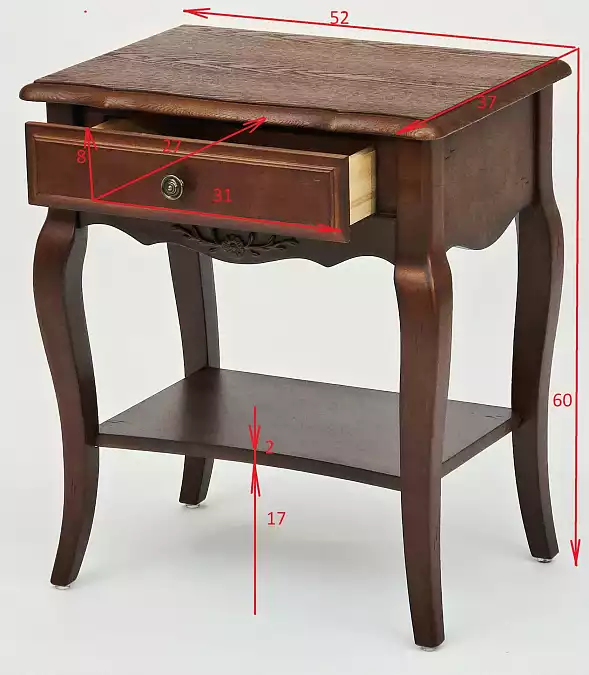 Тумба прикроватная Belveder ST9302 FB