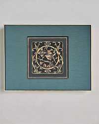 Панно с резьбой по дереву “Катай”