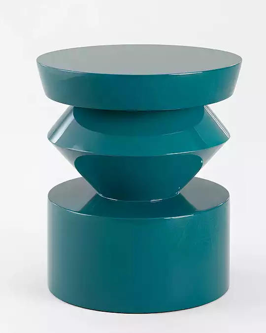 купить изумрудный приставной столик "сигет"