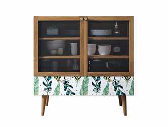 Буфет "Berber" низкий (44 принт)