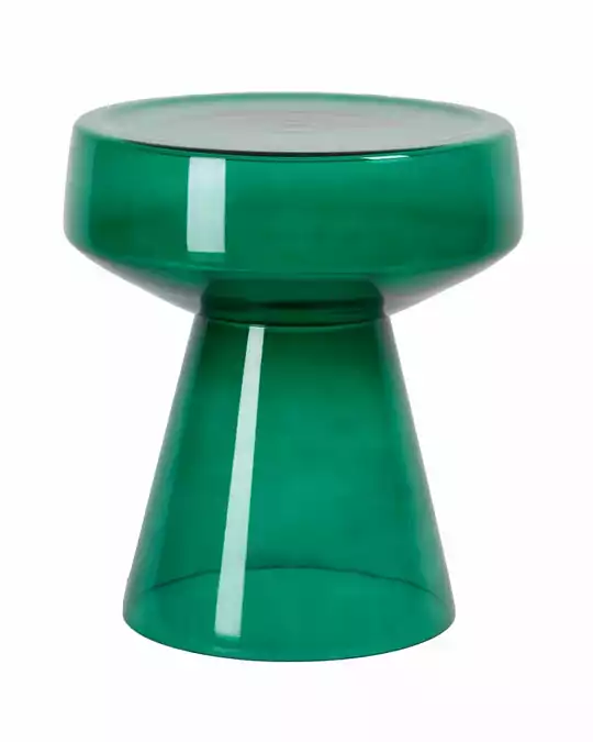 купить изумрудный приставной столик "флумс"
