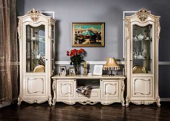 Гостиная "Джоконда", крем (фабрика Эра)