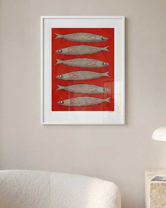 купить постер "sardines"