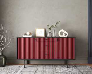 Комод Emerson EM08 red