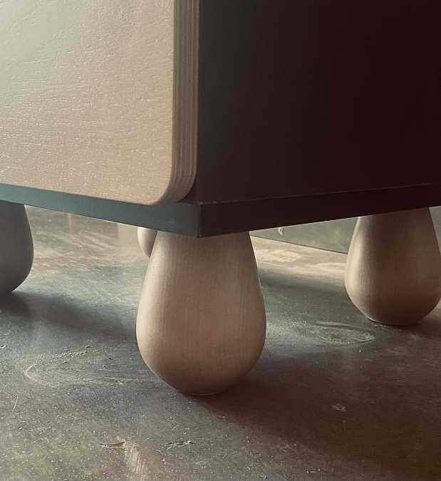 купить узкий шкаф-модуль с ящиками split