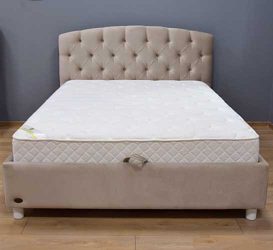 Кровать Blanca lux 160*200, ткань Bella 09