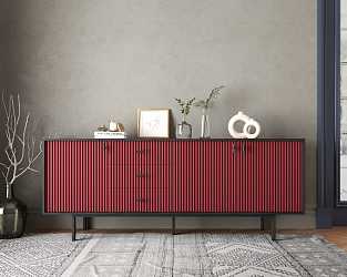 Комод Emerson EM07 red