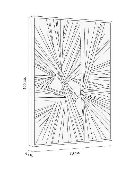 купить интерьерное панно "bonds"