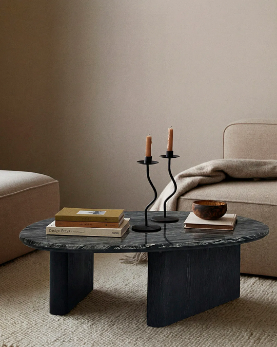 купить чёрный кофейный столик "эктор"