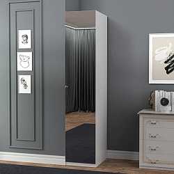 Шкаф однодверный Грация с зеркалом, золото