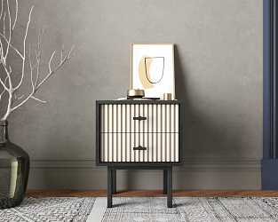 Тумба прикроватная Emerson EM16 milky